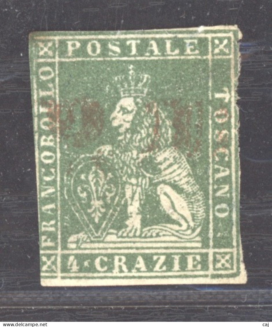 Italie  -  Toscane  :  Yv  6  (o)           ,   N2 - Toskana