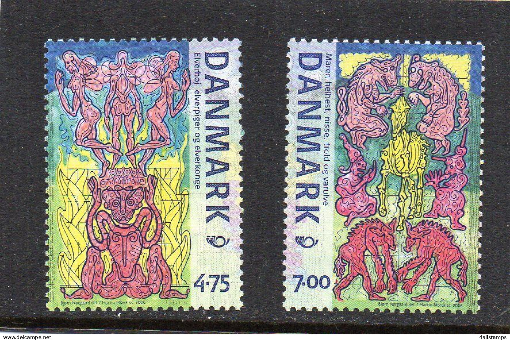 2006 Denemarken Yv N° 1434/1435 : ** - MNH - NEUF - POSTFRISCH - POSTFRIS - Nuevos