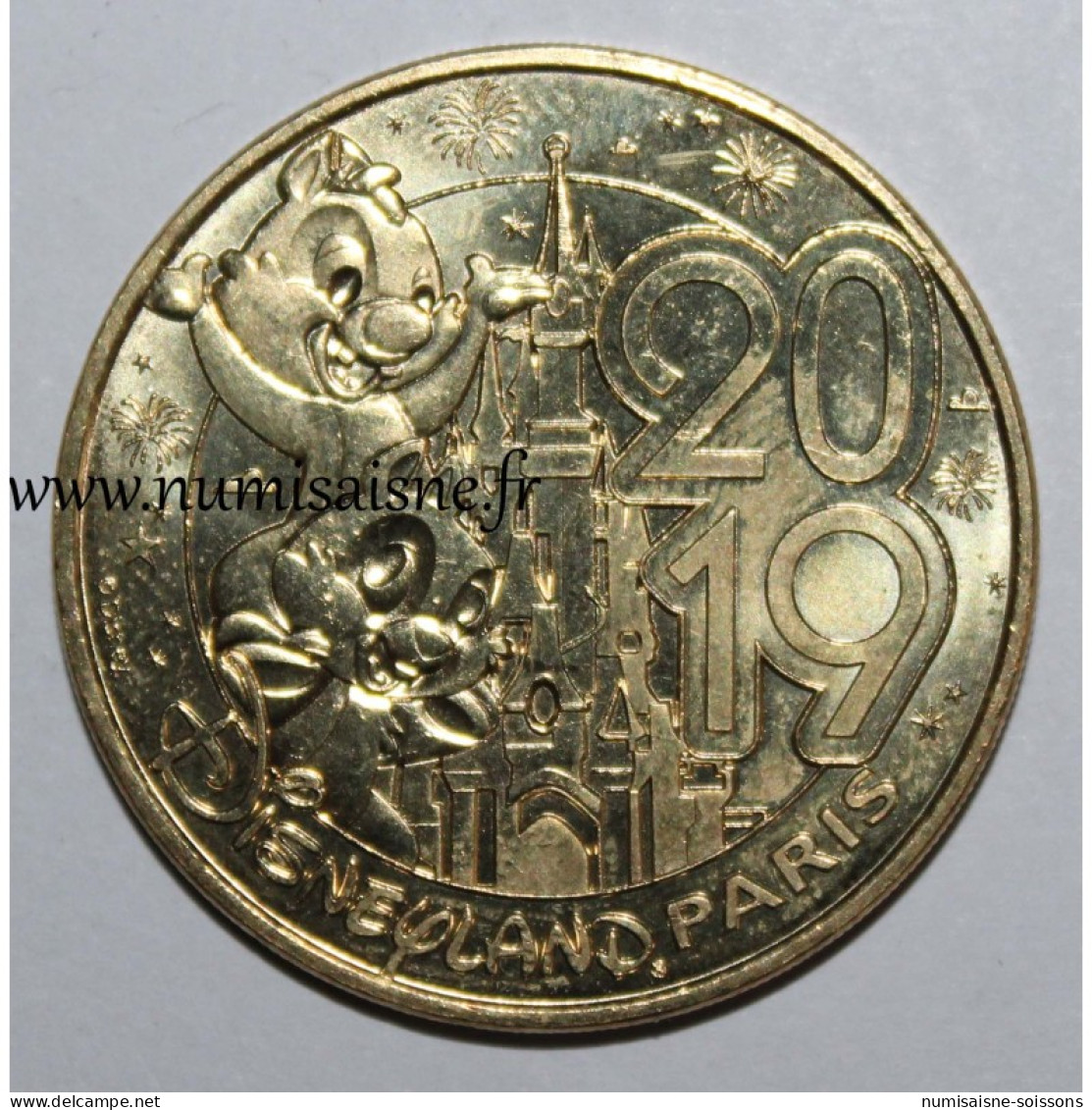 77 - MARNE LA VALLÉE - DISNEYLAND - Tic Et Tac - Monnaie De Paris - 2019 - Undated