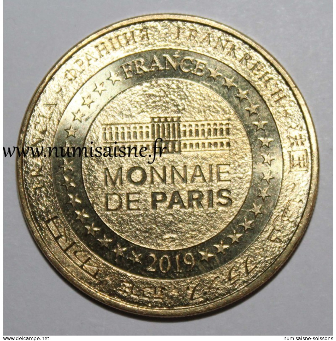 77 - MARNE LA VALLÉE - DISNEYLAND - Tic Et Tac - Monnaie De Paris - 2019 - Zonder Datum