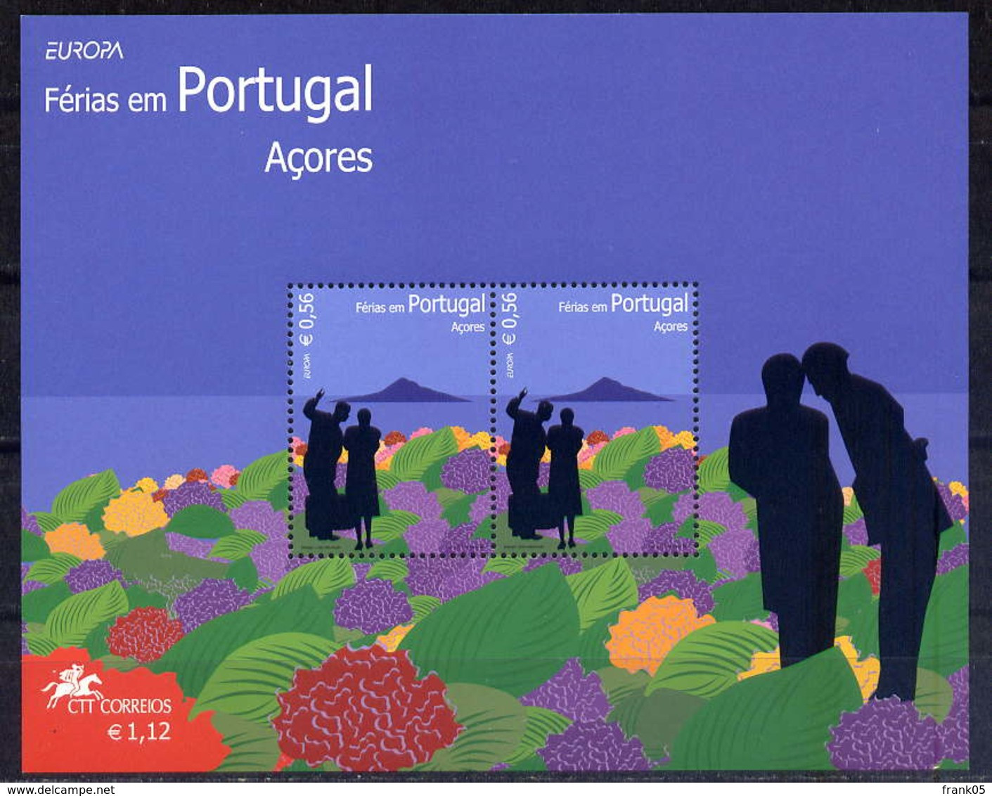 Azoren / Azores / Acores 2004 EUROPA Block/souvenir Sheet ** - 2004