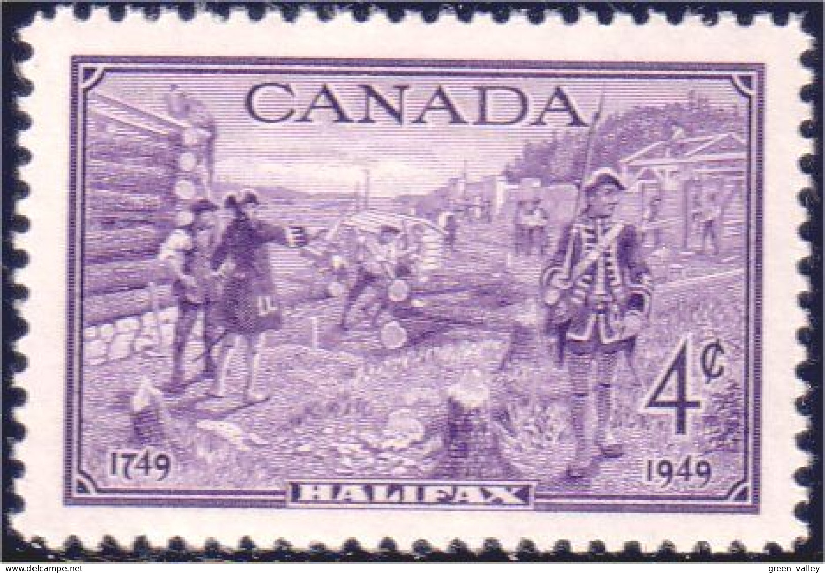 951 Canada 1949 Fondation Halifax Founding MNH ** Neuf SC (142) - Ungebraucht
