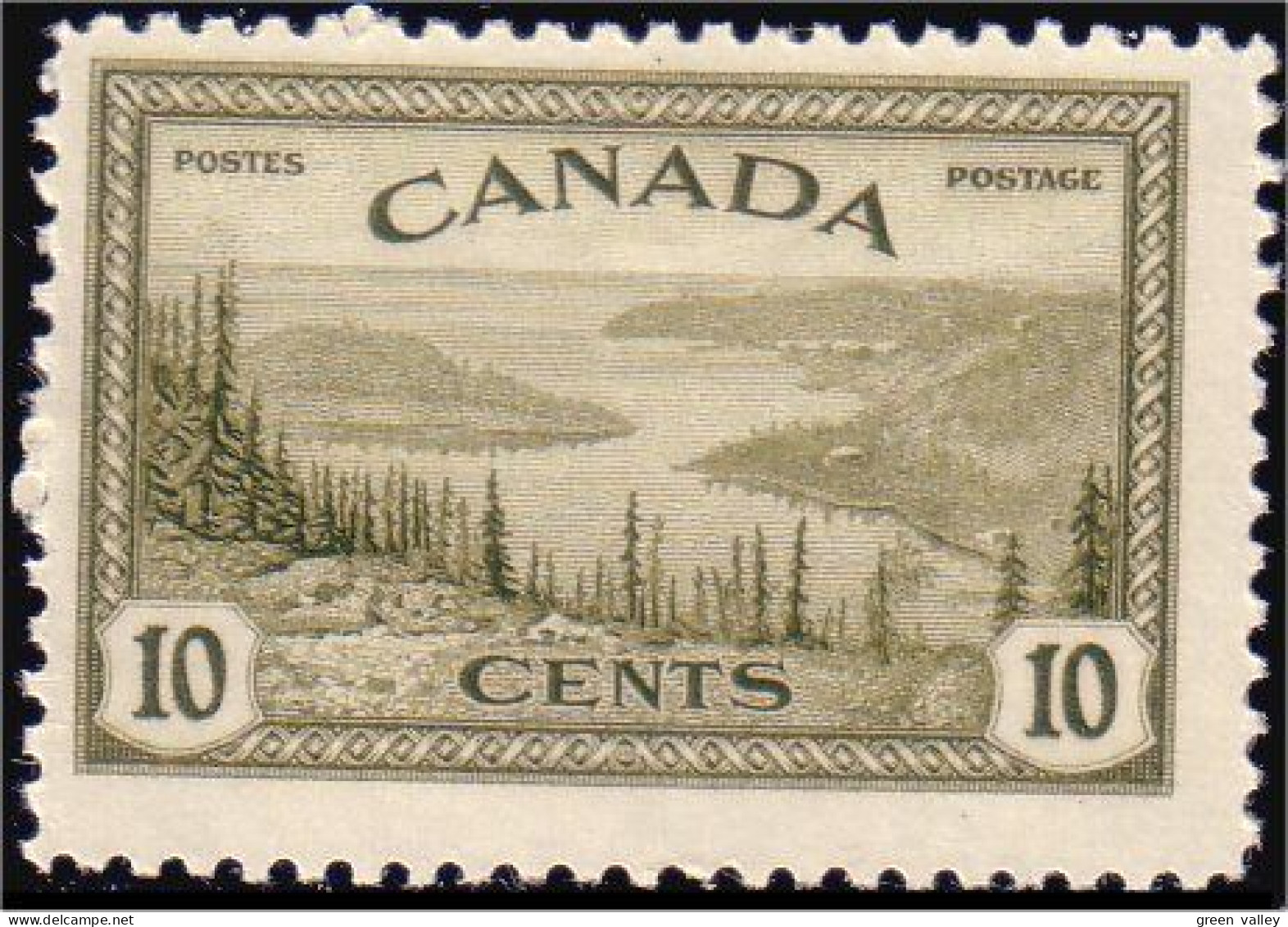 951 Canada 1946 Great Bear Lake MNH ** Neuf SC (33) - Neufs