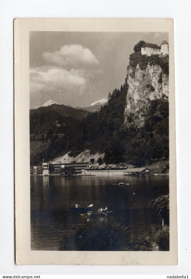 1953. YUGOSLAVIA,SLOVENIA,BLED,POSTCARD,USED - Jugoslawien