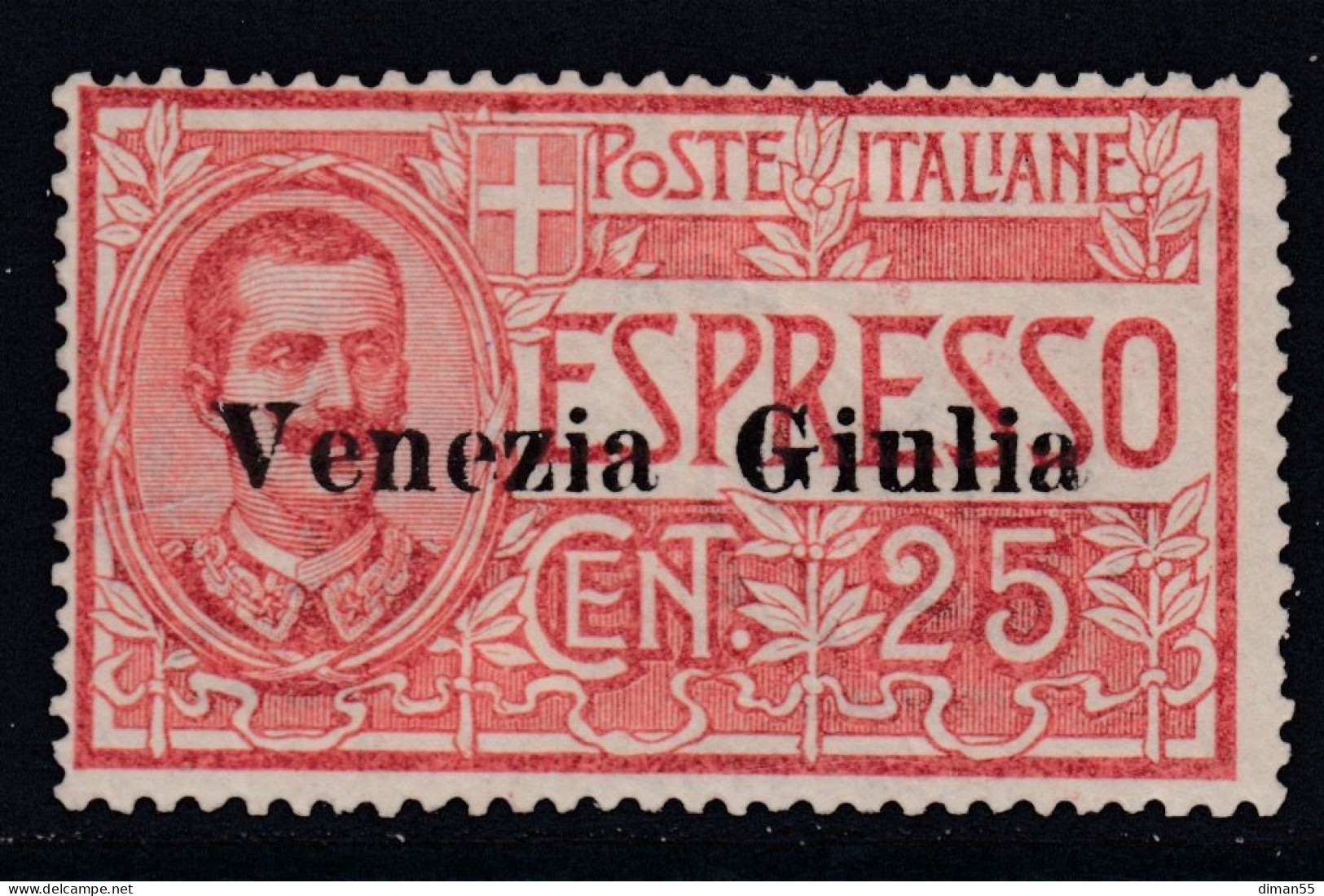 ITALIA - VENEZIA GIULIA - Exp.1 - Cat. 300 Euro - Linguellato - MH* - Vénétie Julienne