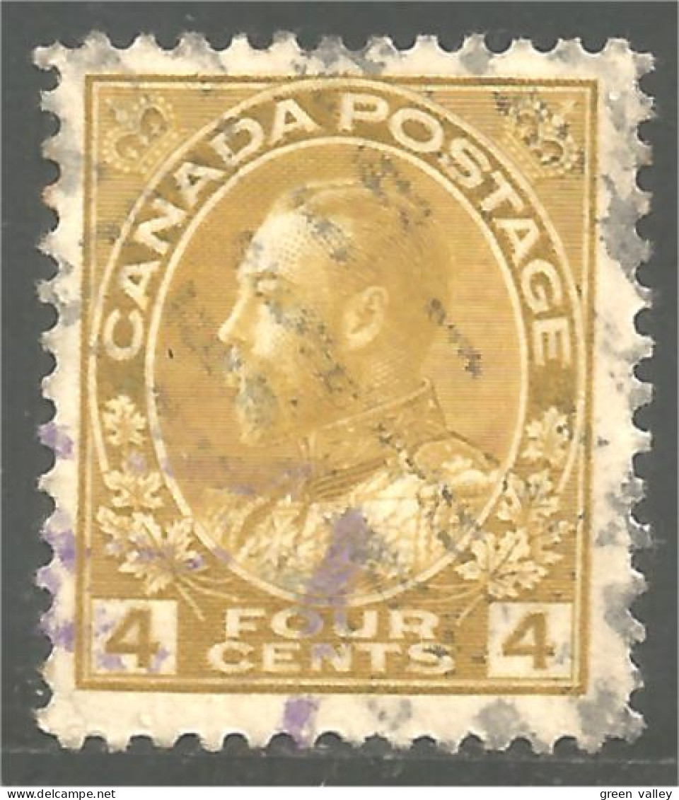 970 Canada 1911 5c Roi King George V Admiral Issue (334) - Oblitérés