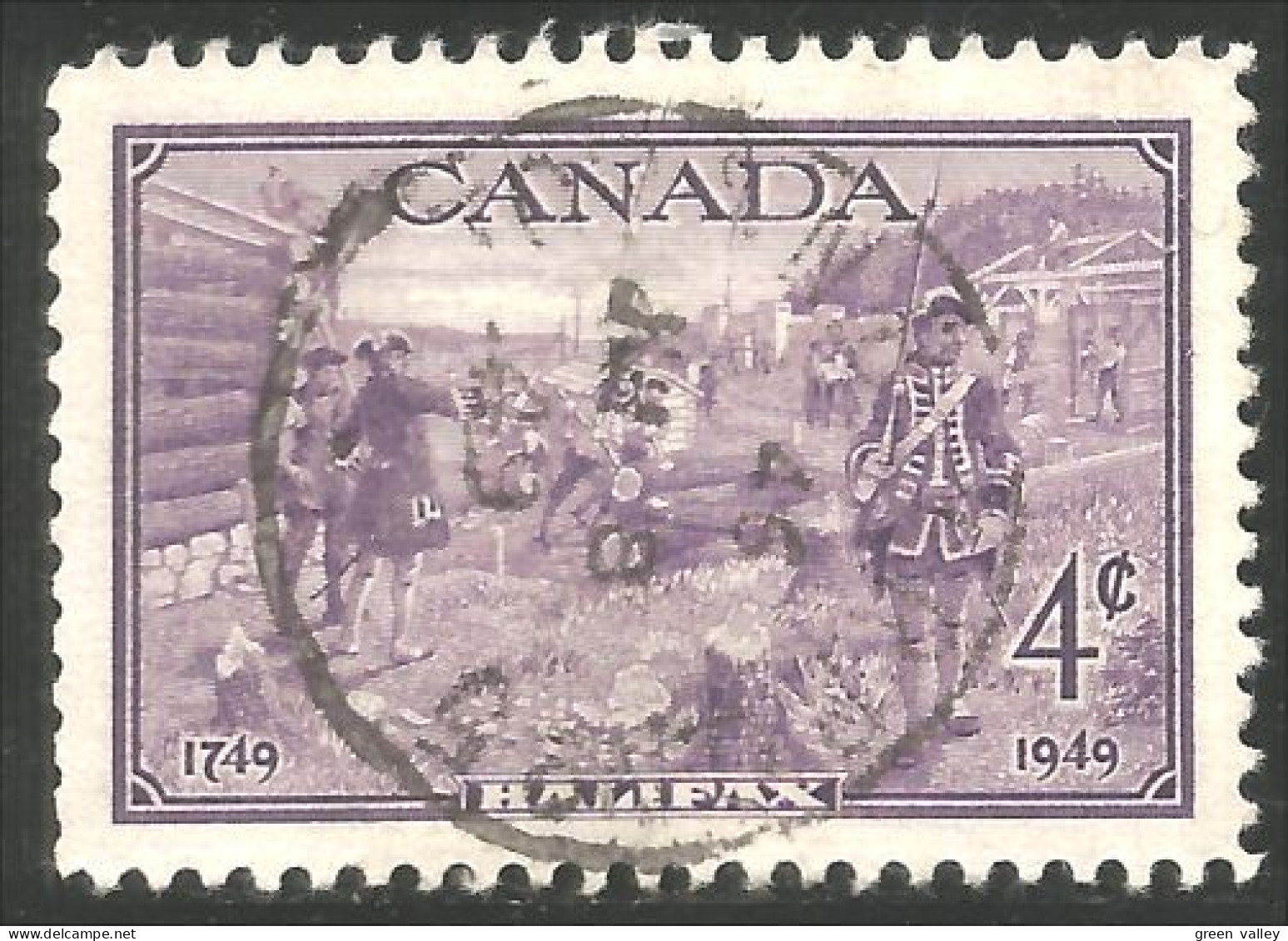 970 Canada 1949 Founding Halifax Fondation (183) - Usati