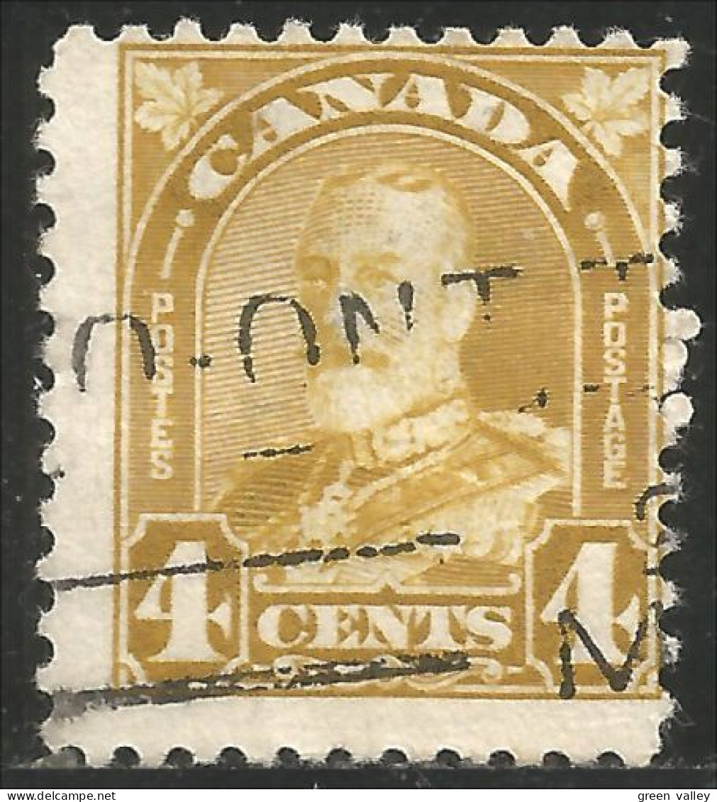 970 Canada 1930 4c Bistre King George V Arch (98) - Other & Unclassified