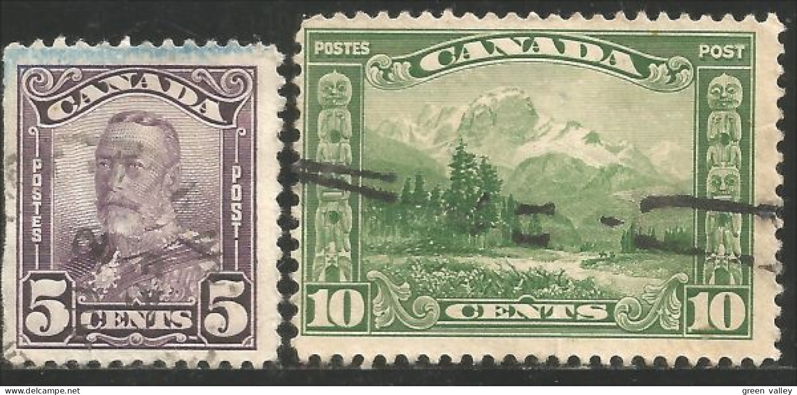 970 Canada 1928 King George V Mount Hurd (83) - Sonstige & Ohne Zuordnung