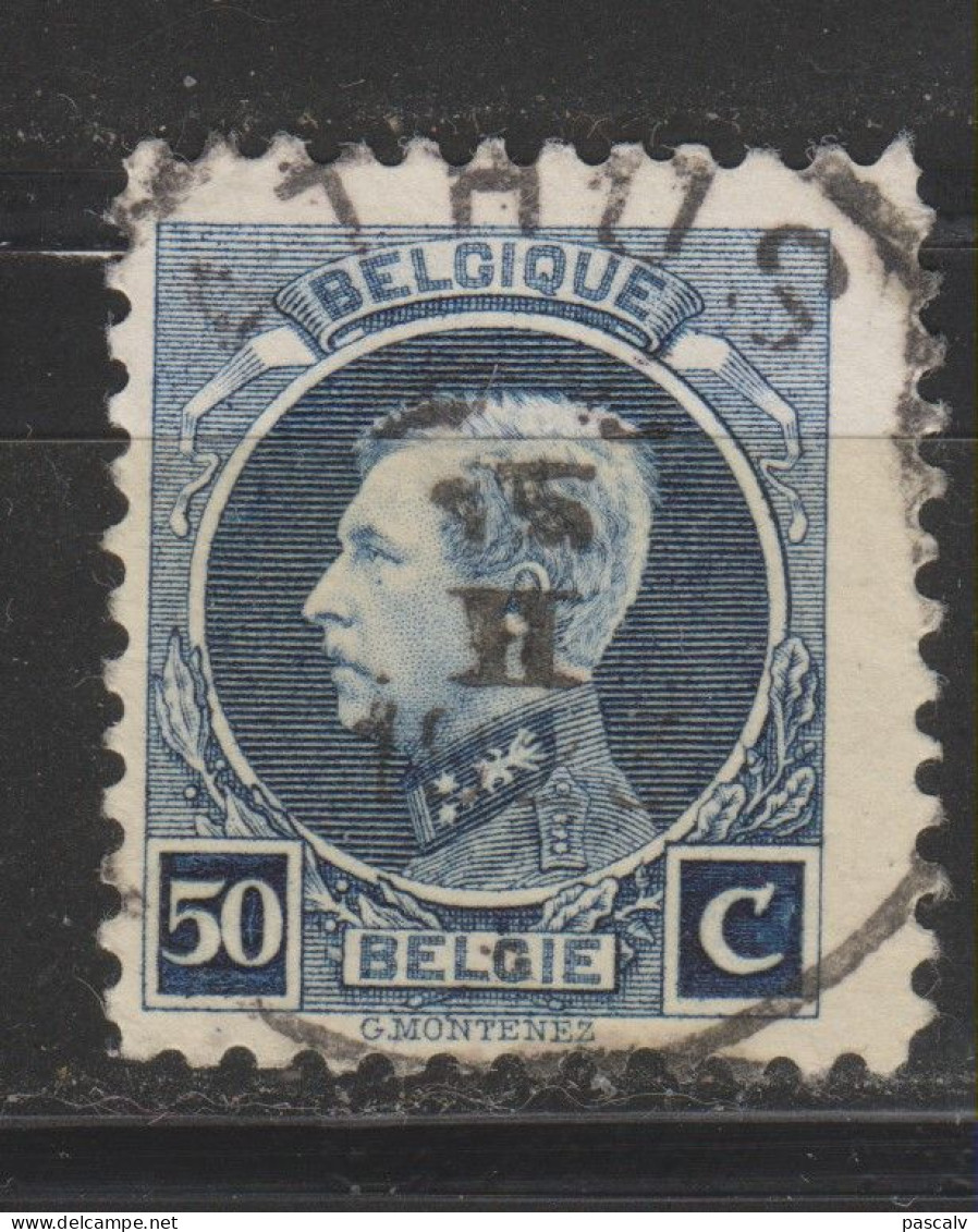 COB 211 Oblitération Centrale ATHUS - 1921-1925 Petit Montenez