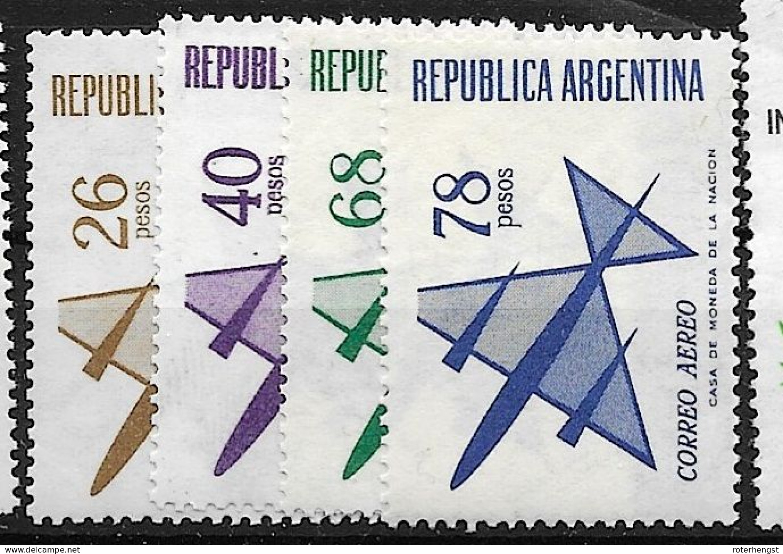 Argentina Mnh ** 13 Euros 1967 - Nuovi