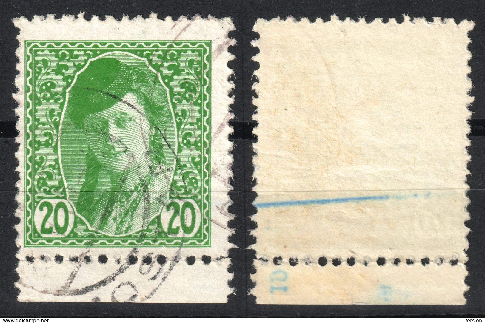 MOSTAR Postmark - Bosnia And Herzegovina / 1919 Yugoslavia SHS  - Mi. 26 LOT - Newspaper Stamp 20 H - Oblitérés
