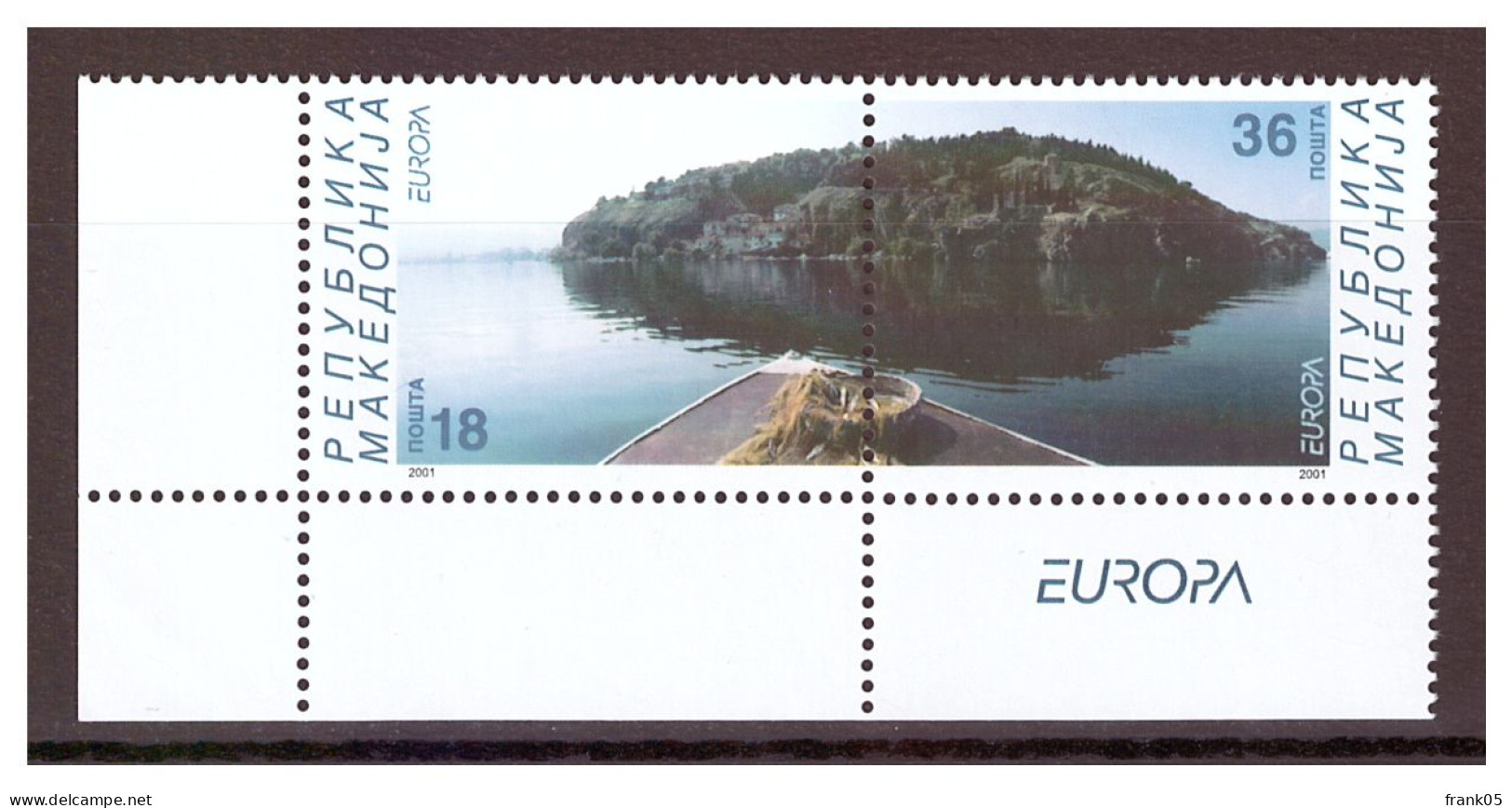 Makedonien / Macedonia / Macedonie 2001 Paar/pair EUROPA ** - 2001