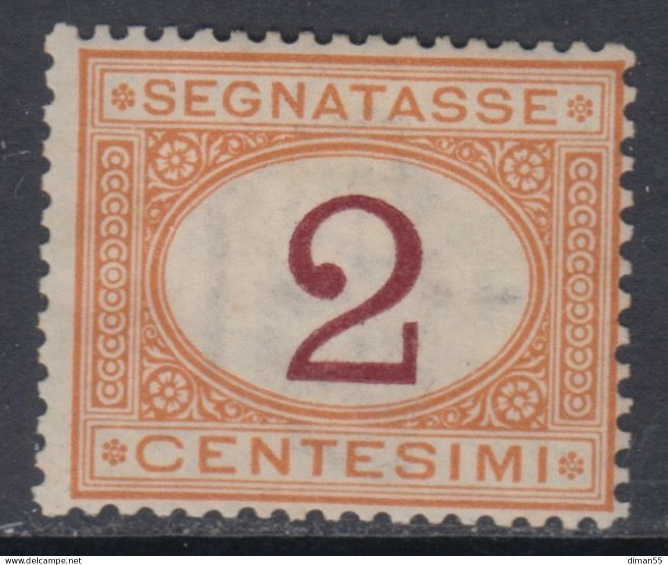 ITALIA - Tax Sassone N. 4 - Cat.160 Euro SUPER CENTRATO  - Linguellato - MH* - Postage Due