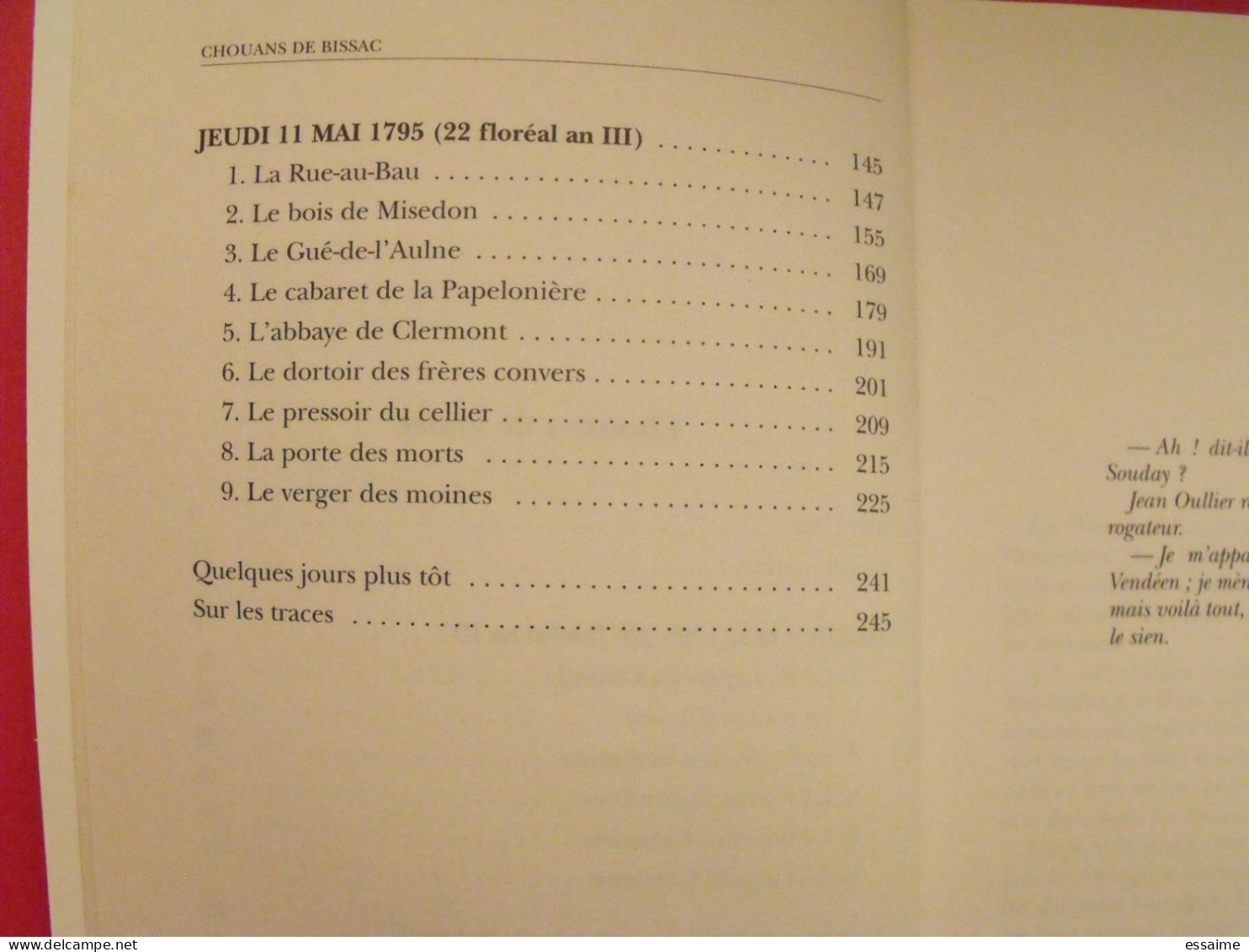 Chouans De Bissac. Jacques Bonnet. Siloë 2001. Chouan Vendée 1795 Maine Bretagne - Pays De Loire