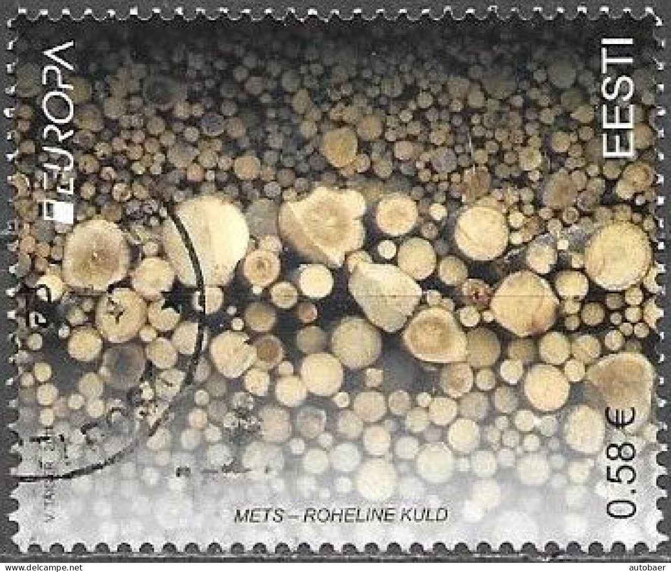 Estonia Estland Eesti Estonie 2011 Europa Cept Forest Michel 695 Cancelled Used Oblitéré Gestempelt Oo - 2011