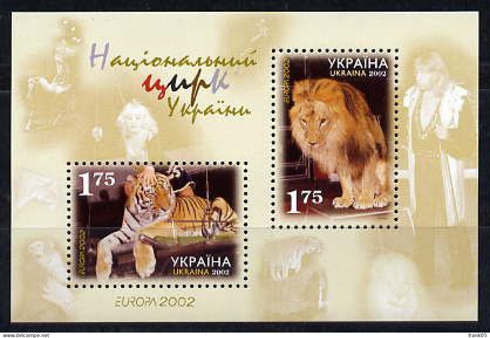 Ukraine 2002 Block / Souvenir Sheet EUROPA ** - 2002