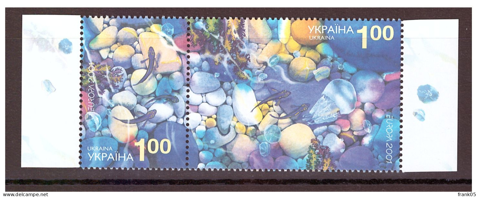 Ukraine 2001 Paar/pair EUROPA ** - 2001