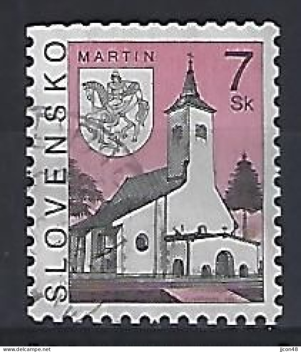 Slovakia 1997  Cities; Martin (o) Mi.284 - Usados