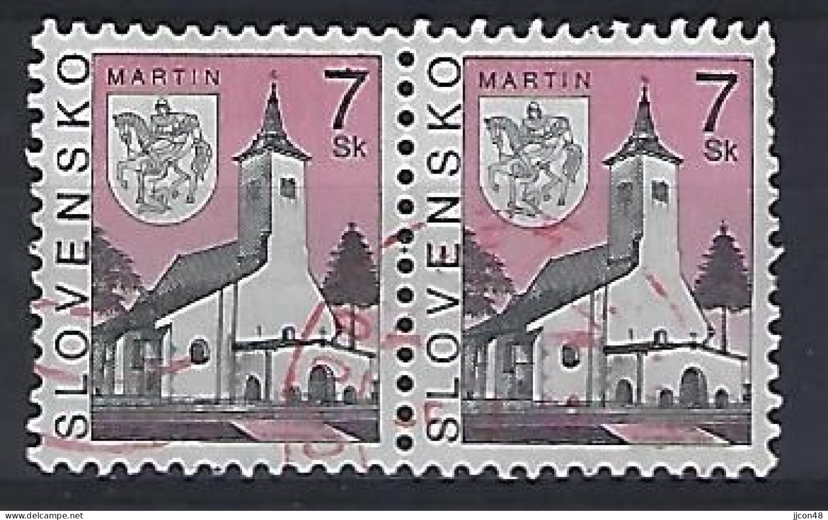 Slovakia 1997  Cities; Martin (o) Mi.284 - Gebruikt