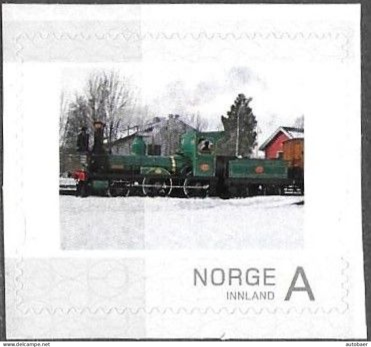 Norge Norway 2008 My Stamp Personalized Personalised Train Railway Locomotive Like Mi.Nr. 1664 Postfrisch Neuf MNH ** - Unused Stamps