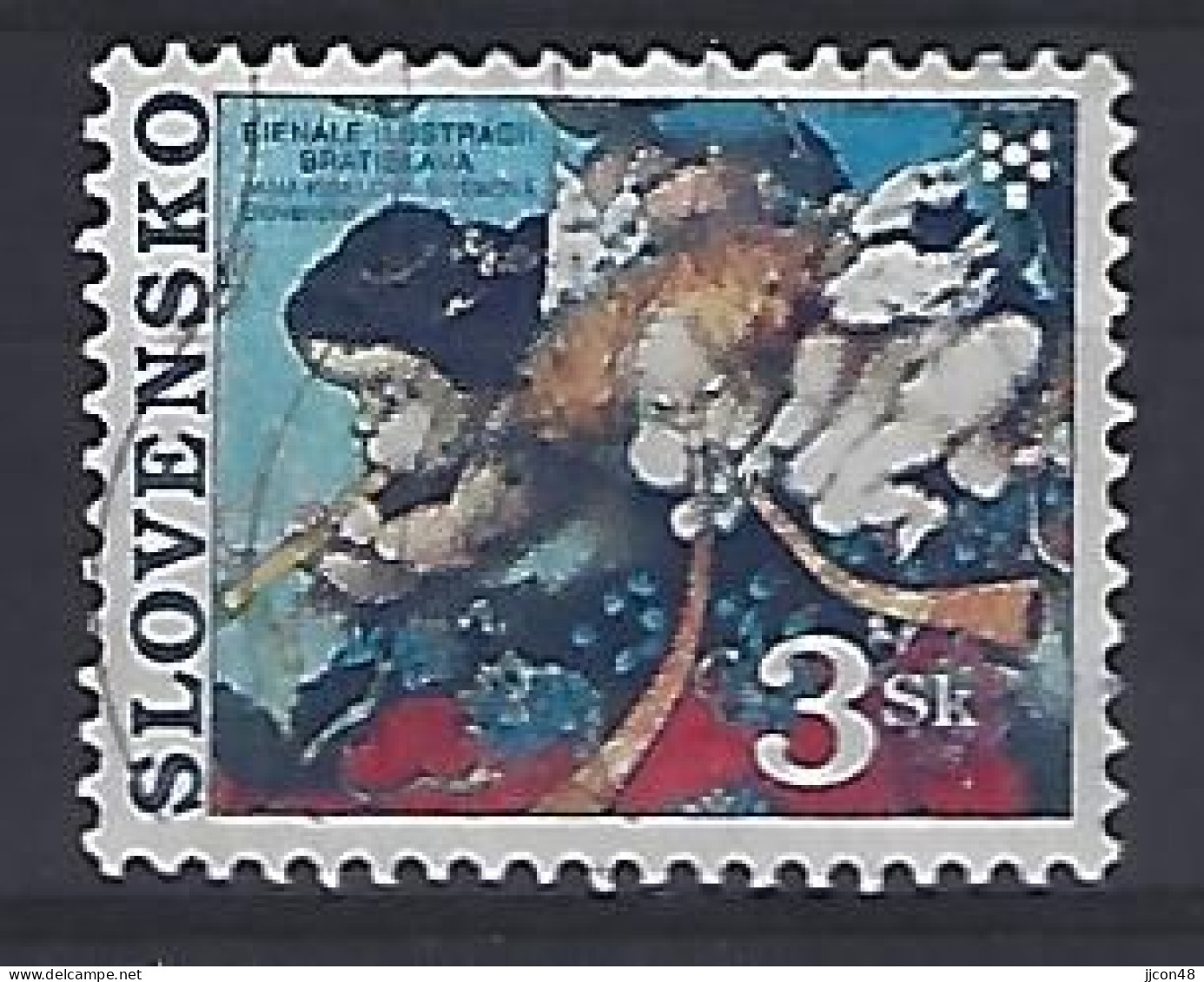 Slovakia 1997  Bratislava Book Fair (o) Mi.285 - Used Stamps