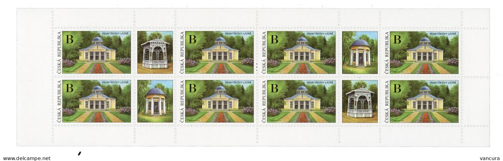 Booklet 1227 Czech Republic  Frantiskovy Lazne 2023 Franzensbad - Unused Stamps