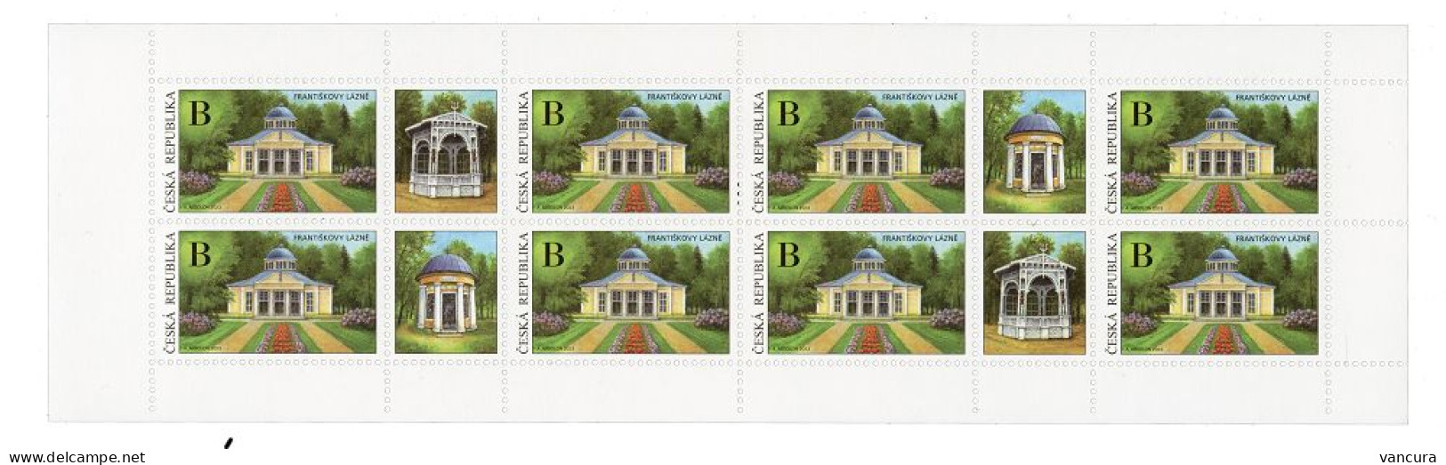 Booklet 1227 Czech Republic  Frantiskovy Lazne 2023 Franzensbad - Ungebraucht