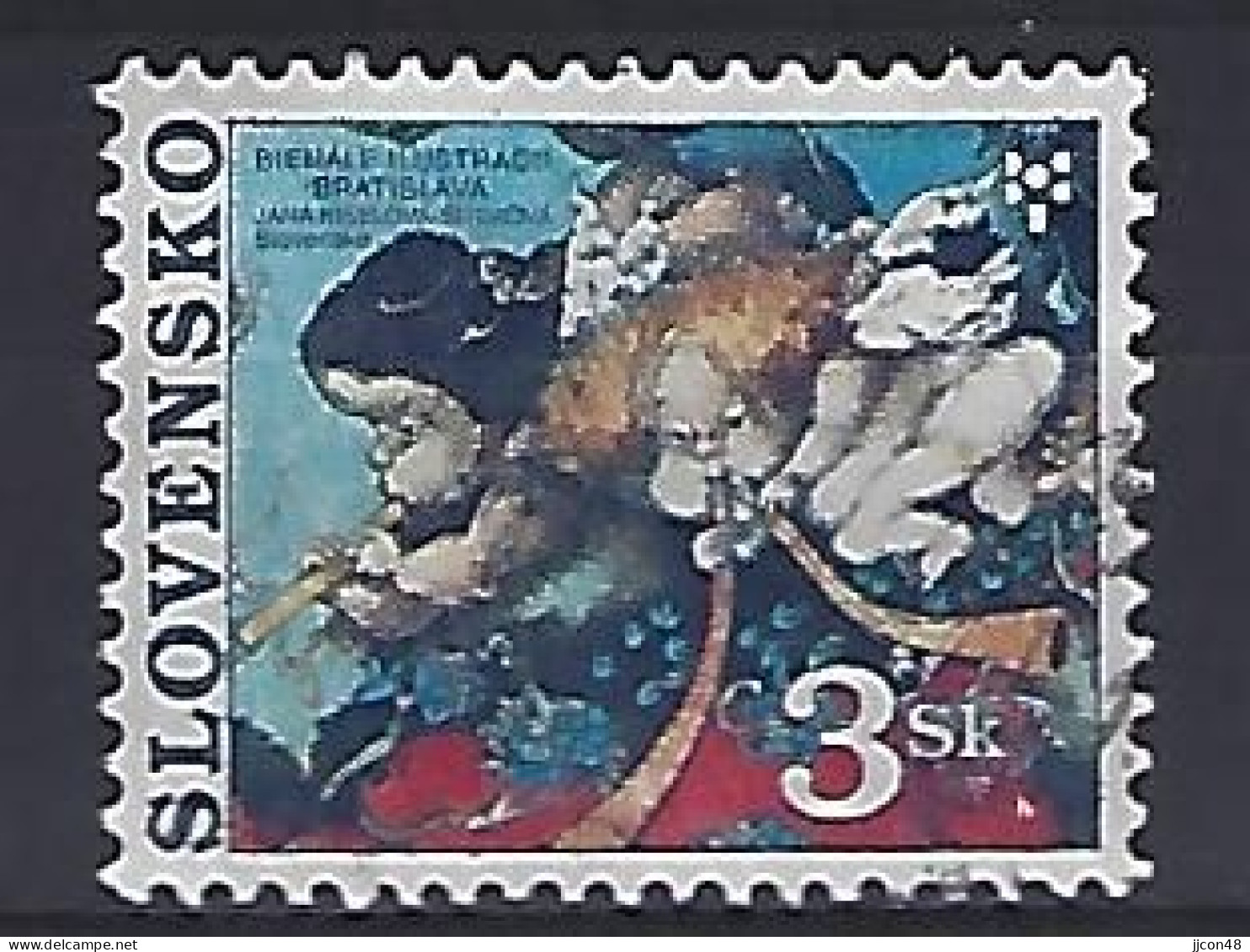 Slovakia 1997  Bratislava Book Fair (o) Mi.285 - Used Stamps