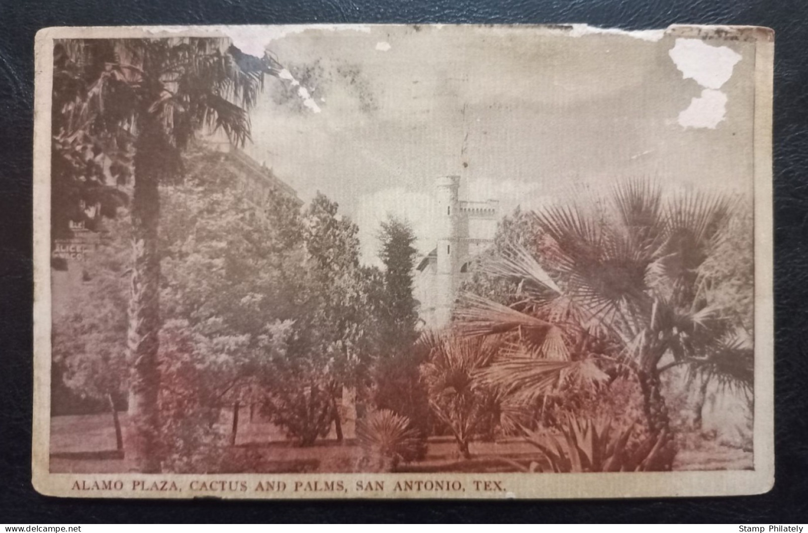 United States San Antonio Used Postcard With Stamp - San Antonio