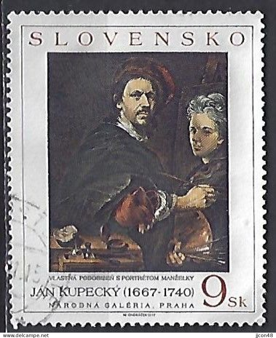 Slovakia 1997  Paintings In National Gallery (o) Mi.292 - Used Stamps