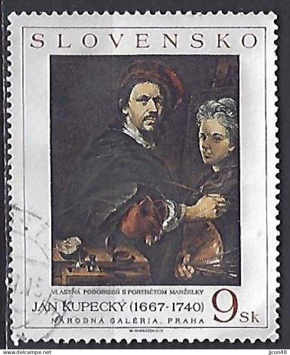 Slovakia 1997  Paintings In National Gallery (o) Mi.292 - Usados