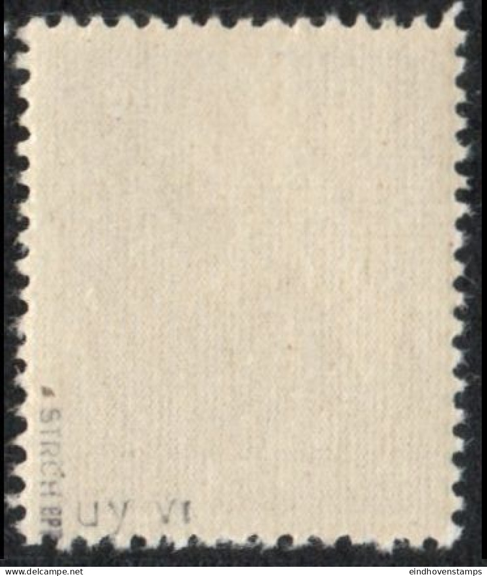 Germany 1945 Stadt Berlin 6 Pf Plateflaw Mi VII MNH Certified Ströh BPP Wit Spot In Ruin - Berlin & Brandenburg