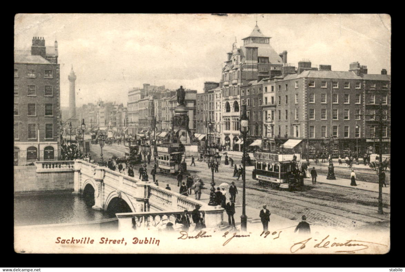 IRLANDE - DUBLIN - SACKVILLE STREET - Dublin