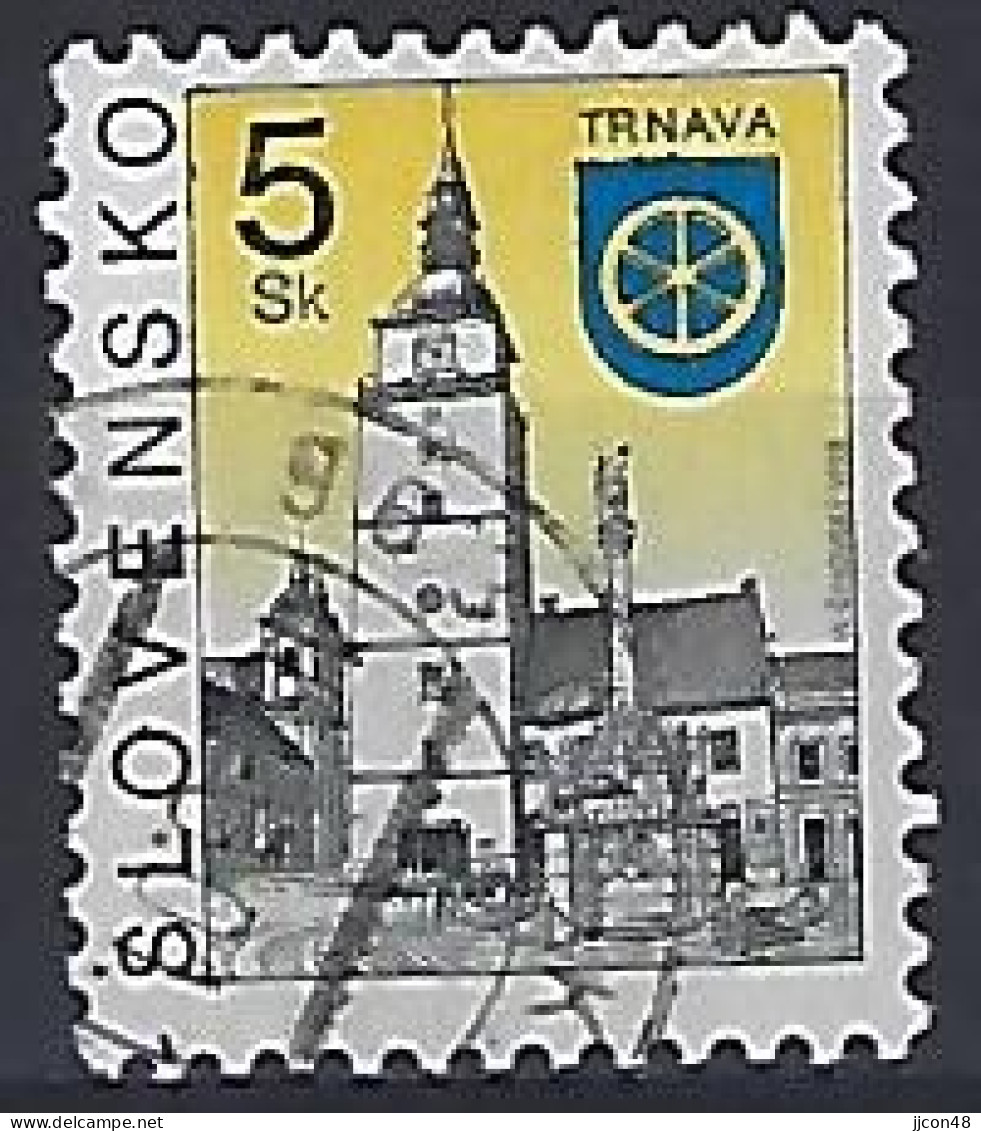 Slovakia 1998  Cities; Trnava (o) Mi.320 - Usados