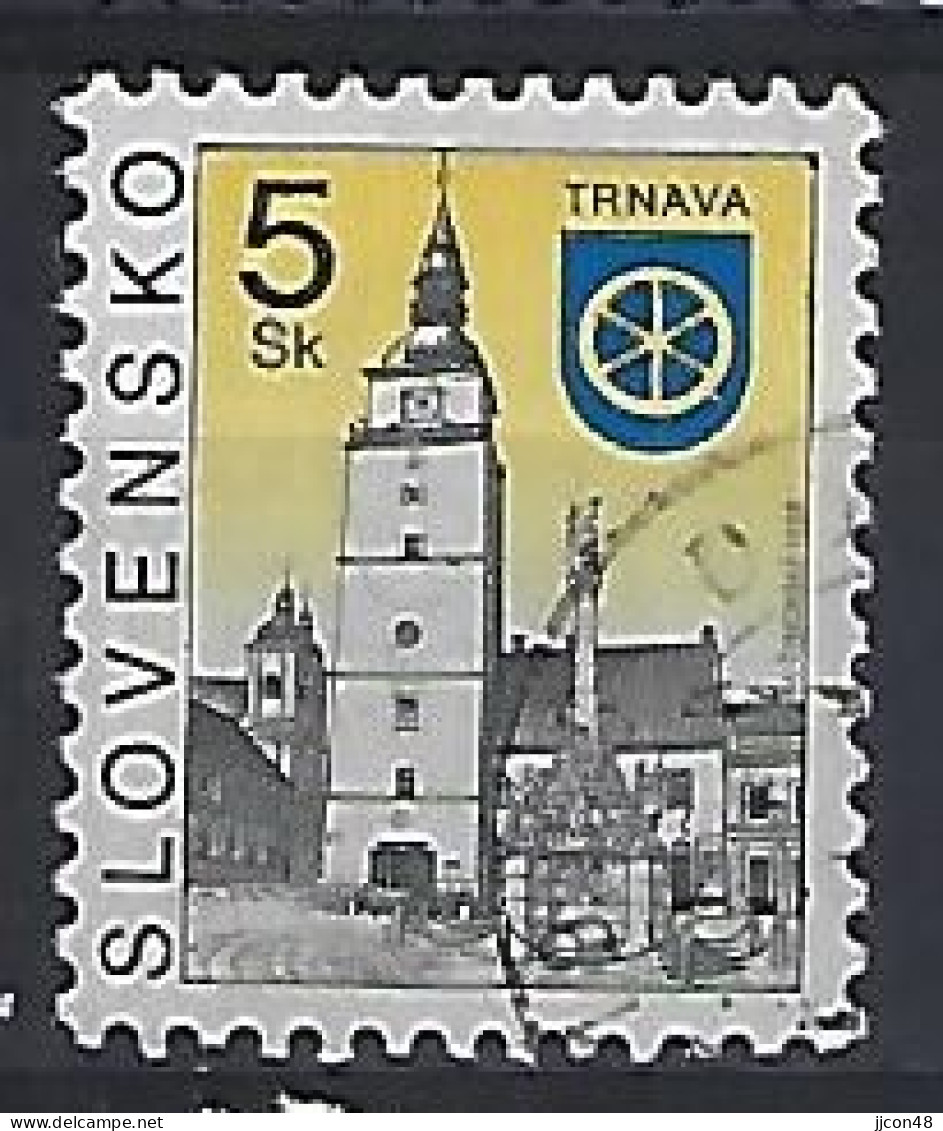 Slovakia 1998  Cities; Trnava (o) Mi.320 - Usados