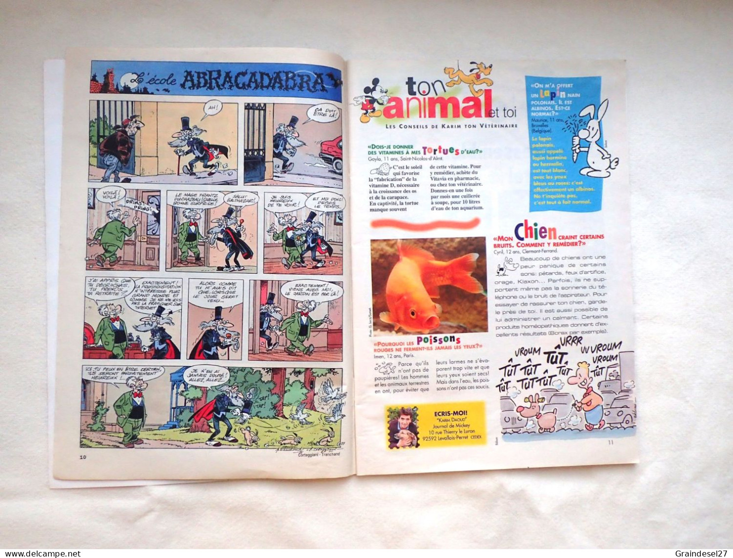 Le journal de Mickey lot de 2 magazines de 1996 n° 2282 et 2316