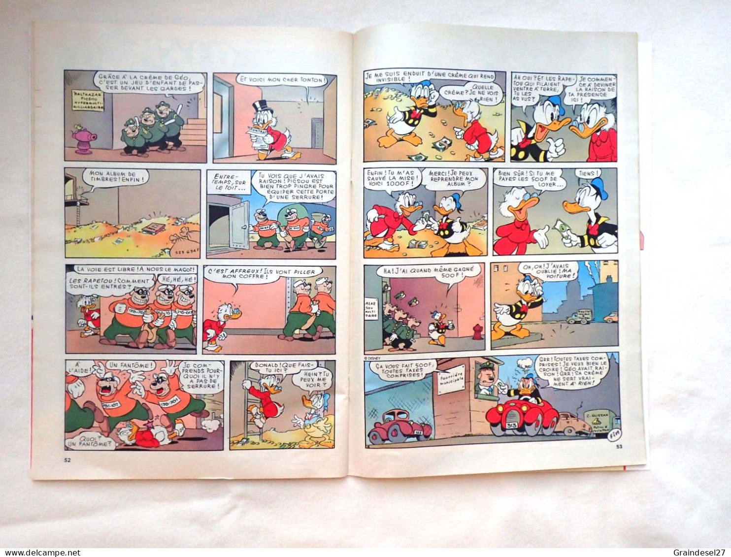 Le journal de Mickey lot de 2 magazines de 1996 n° 2282 et 2316