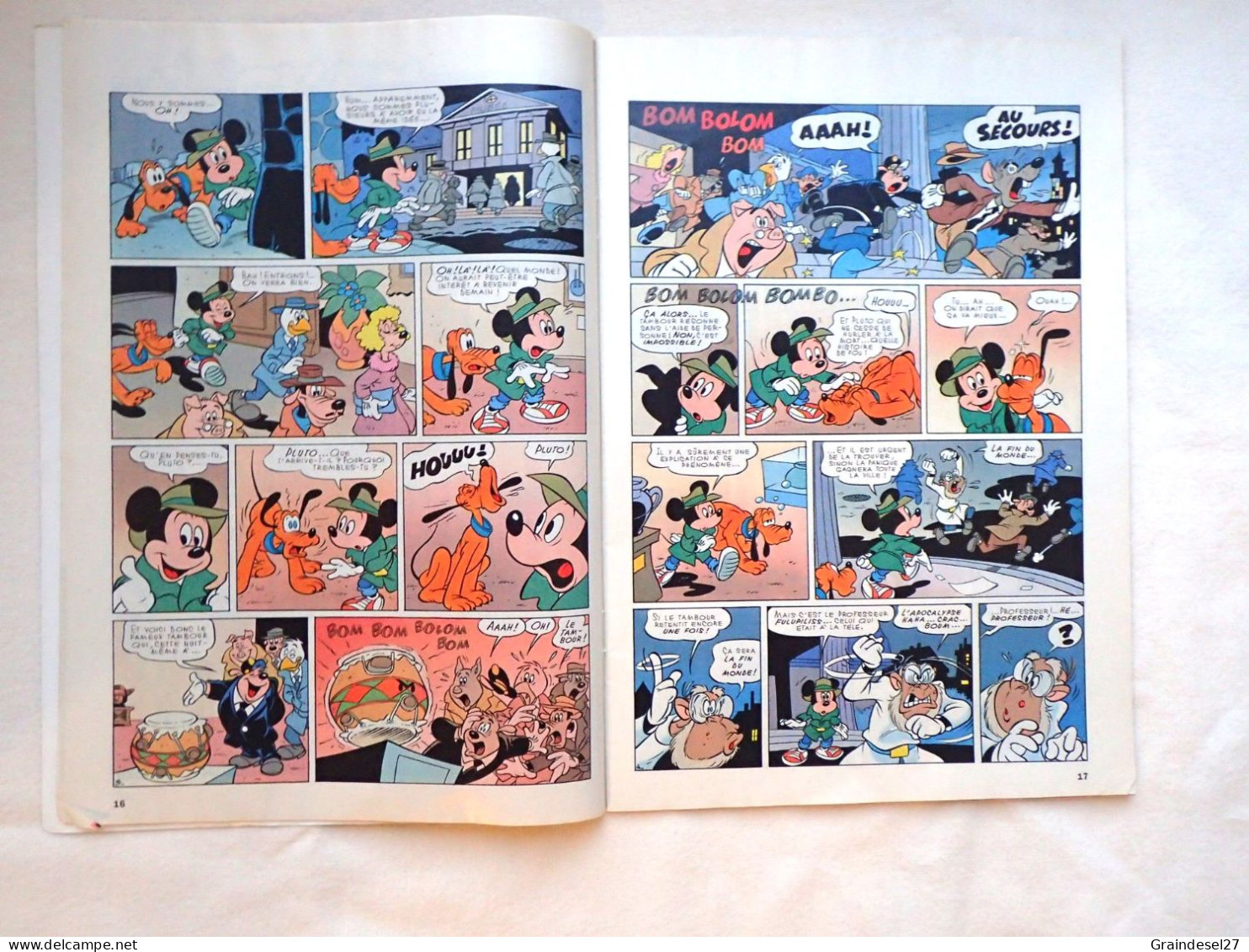 Le journal de Mickey lot de 2 magazines de 1996 n° 2282 et 2316