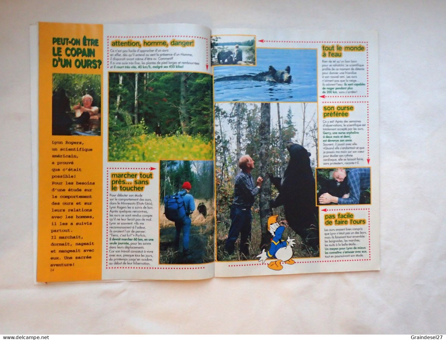 Le journal de Mickey lot de 2 magazines de 1996 n° 2282 et 2316