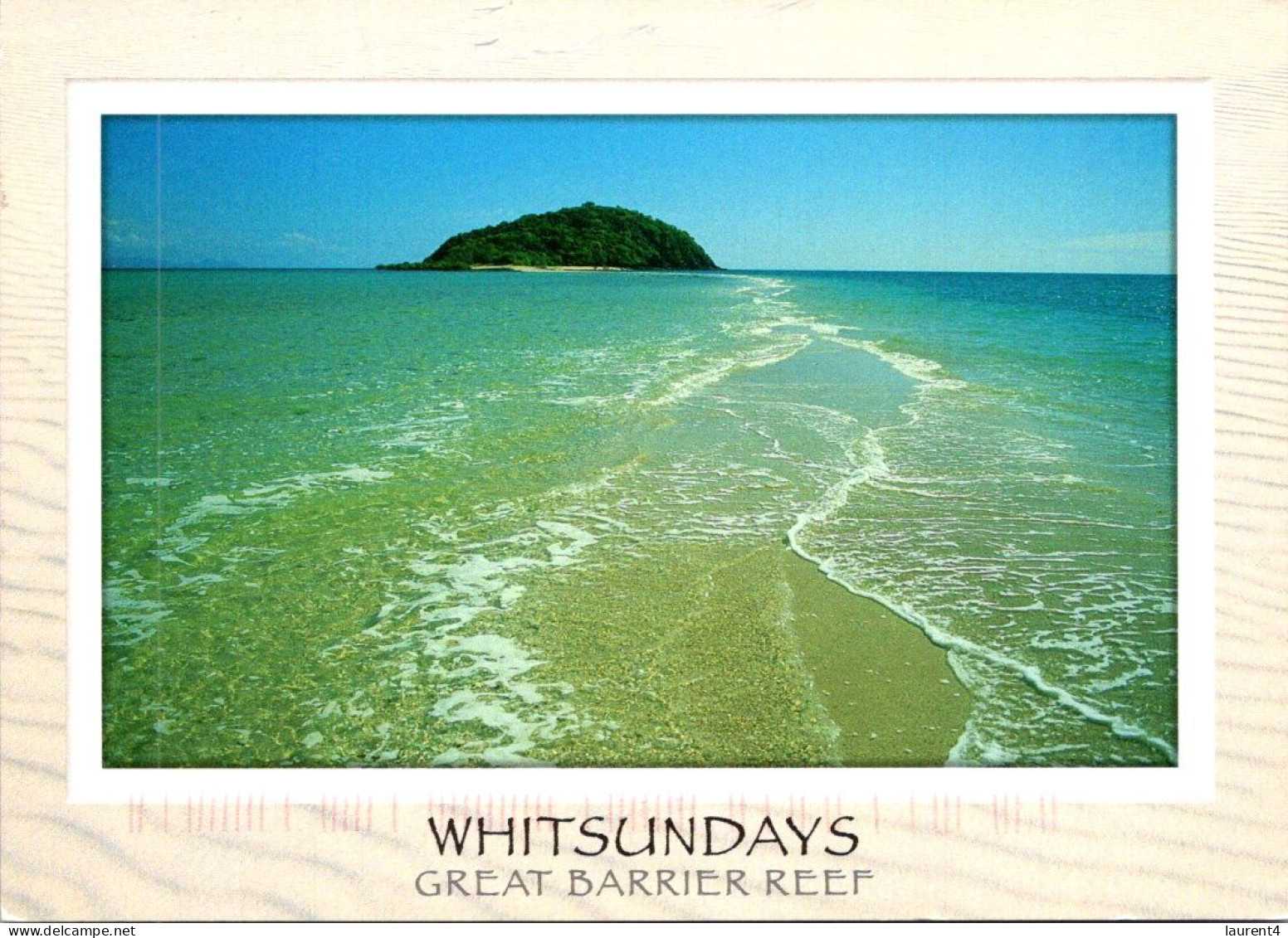 12-2-2024 (3   X 51 Australia - QLD - Withsundays (with Train Steam Locomotive Stamp) - Great Barrier Reef