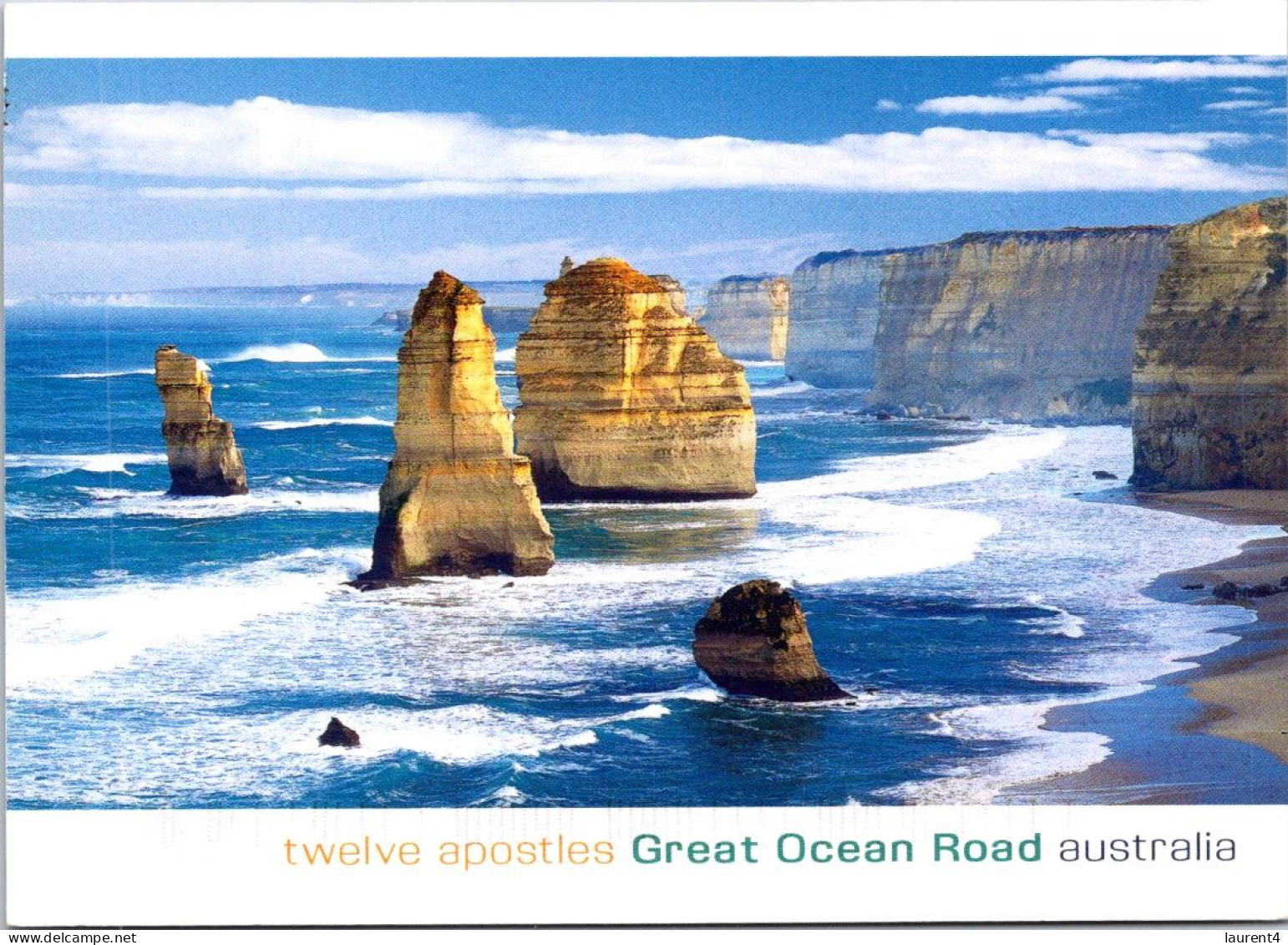 12-2-2024 (3   X 51 Australia - VIC - Twelve Apostles (Great Ocean Road) With BIRD Stamp - Otros & Sin Clasificación