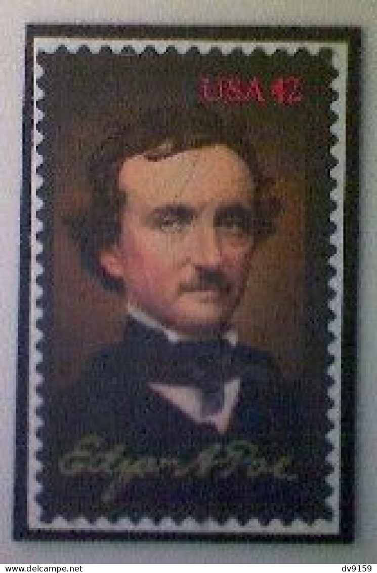 United States, Scott #4377, Used(o), 2009, Edgar Allan Poe, 42¢, Multicolored - Gebruikt