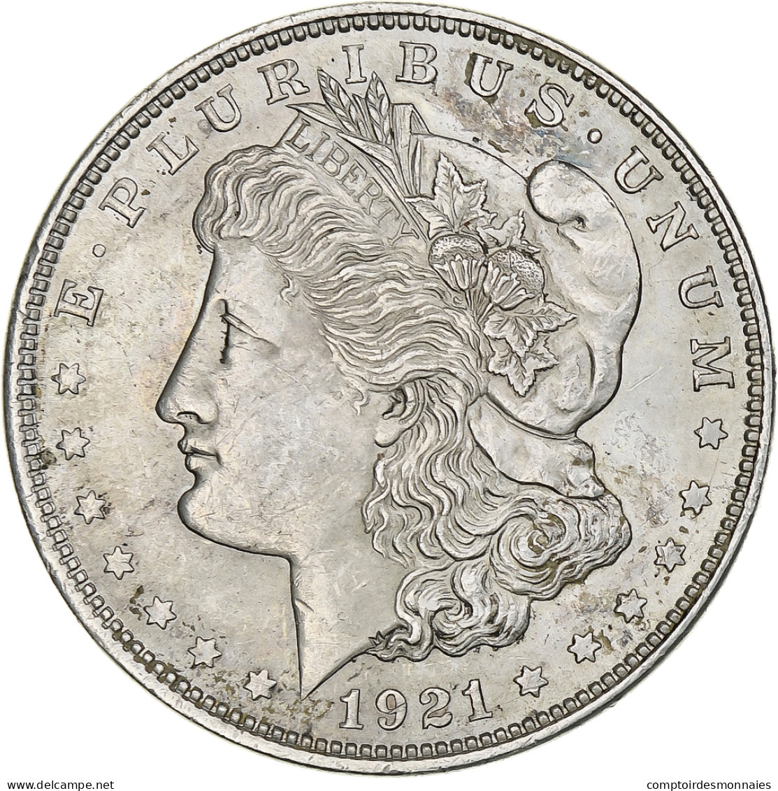 États-Unis, Dollar, Morgan Dollar, 1921, U.S. Mint, Argent, SUP+, KM:110 - 1878-1921: Morgan