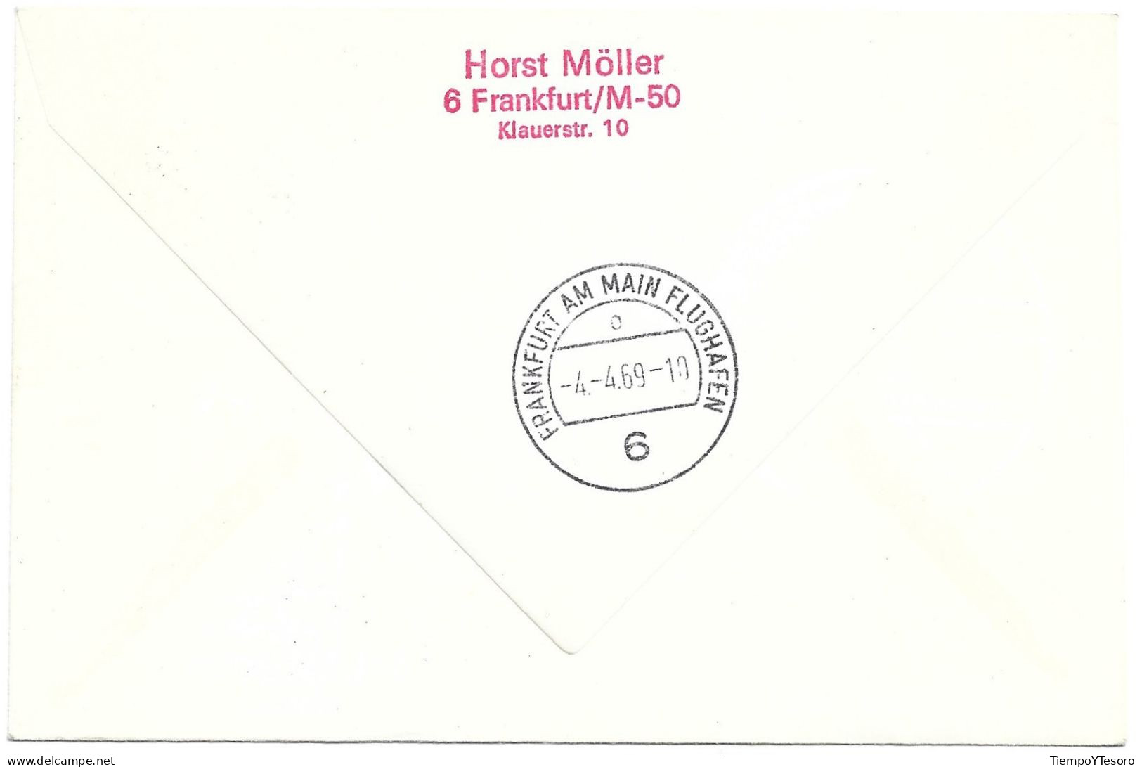 Correspondence - Japan To Germany, 1969, N°857 - Covers & Documents