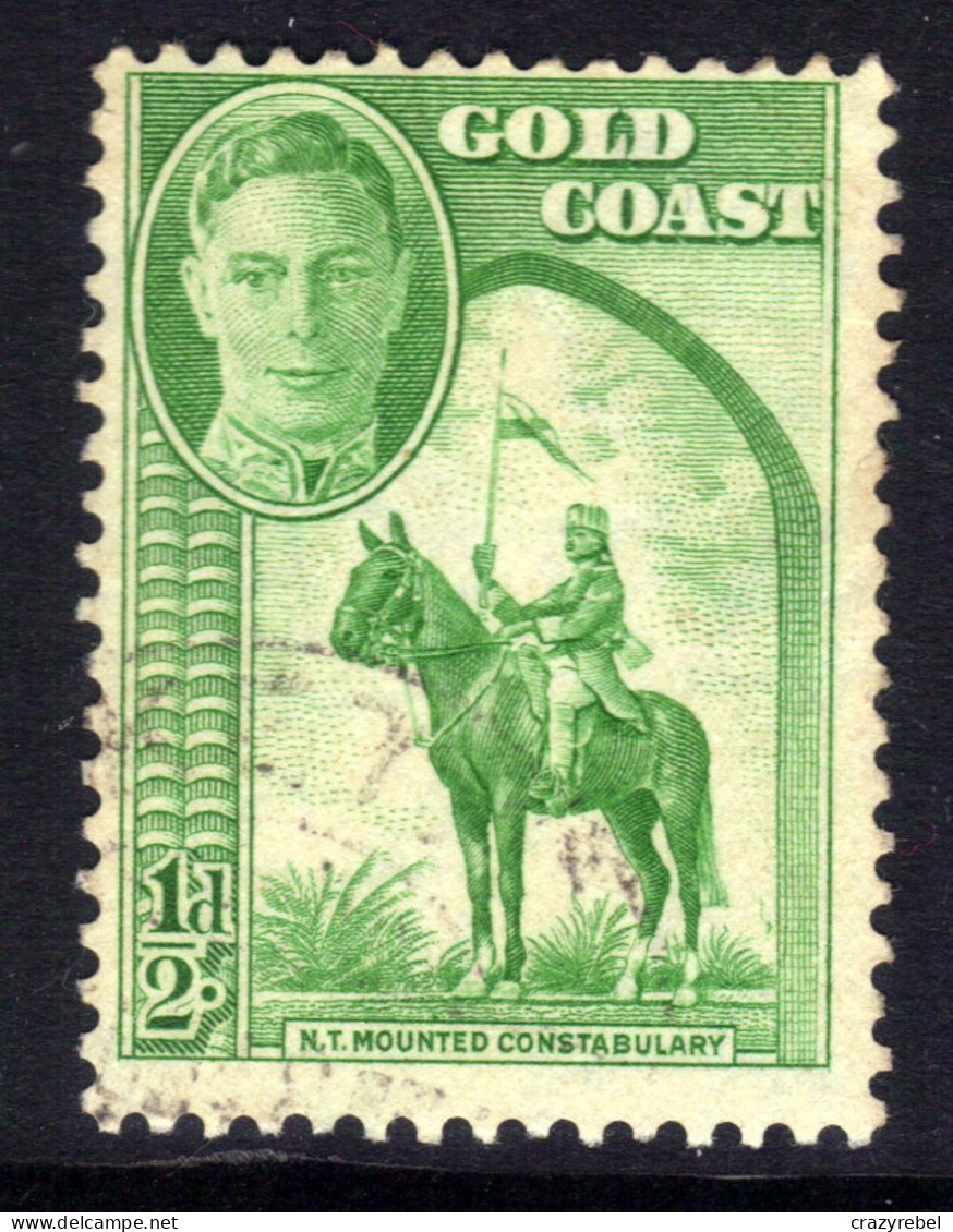 Gold Coast 1948 KGV1 1/2d Green Constabulary Used SG 135 ( L1349 ) - Côte D'Or (...-1957)