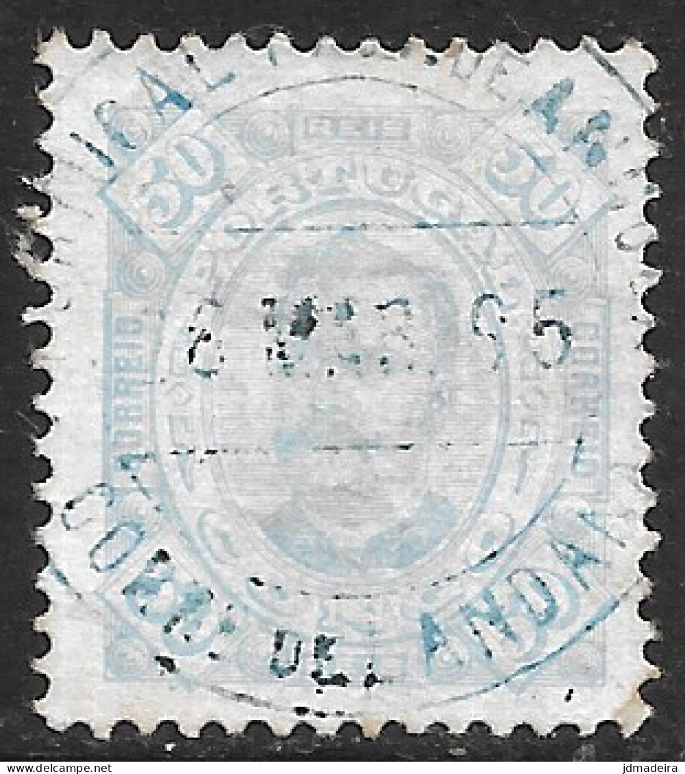 Portuguese Congo – 1894 King Carlos 50 Réis Used Stamp - Congo Portoghese