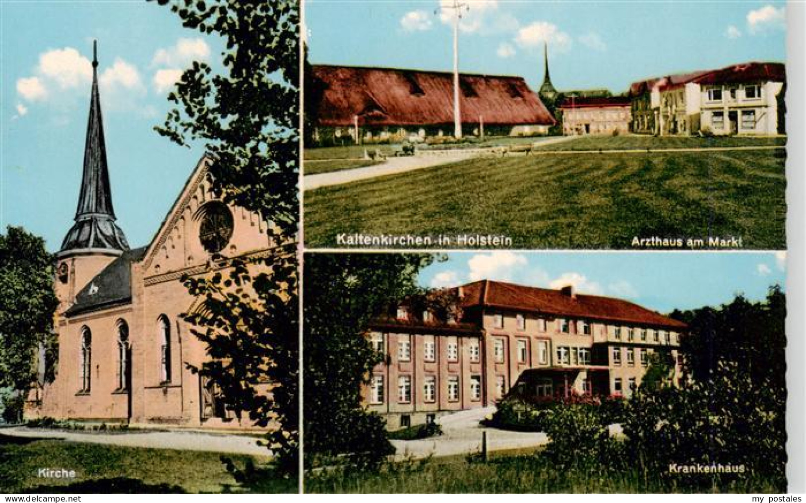 73916754 Kaltenkirchen Holstein Kirche Arzthaus Am Markt Krankenhaus - Kaltenkirchen