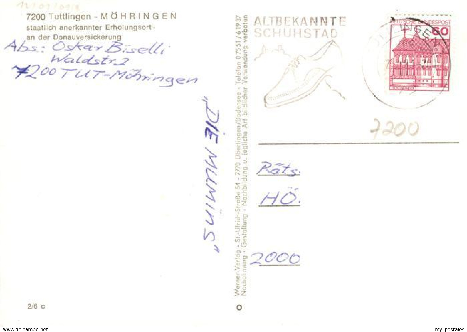73916458 Moehringen Tuttlingen Fliegeraufnahme - Tuttlingen
