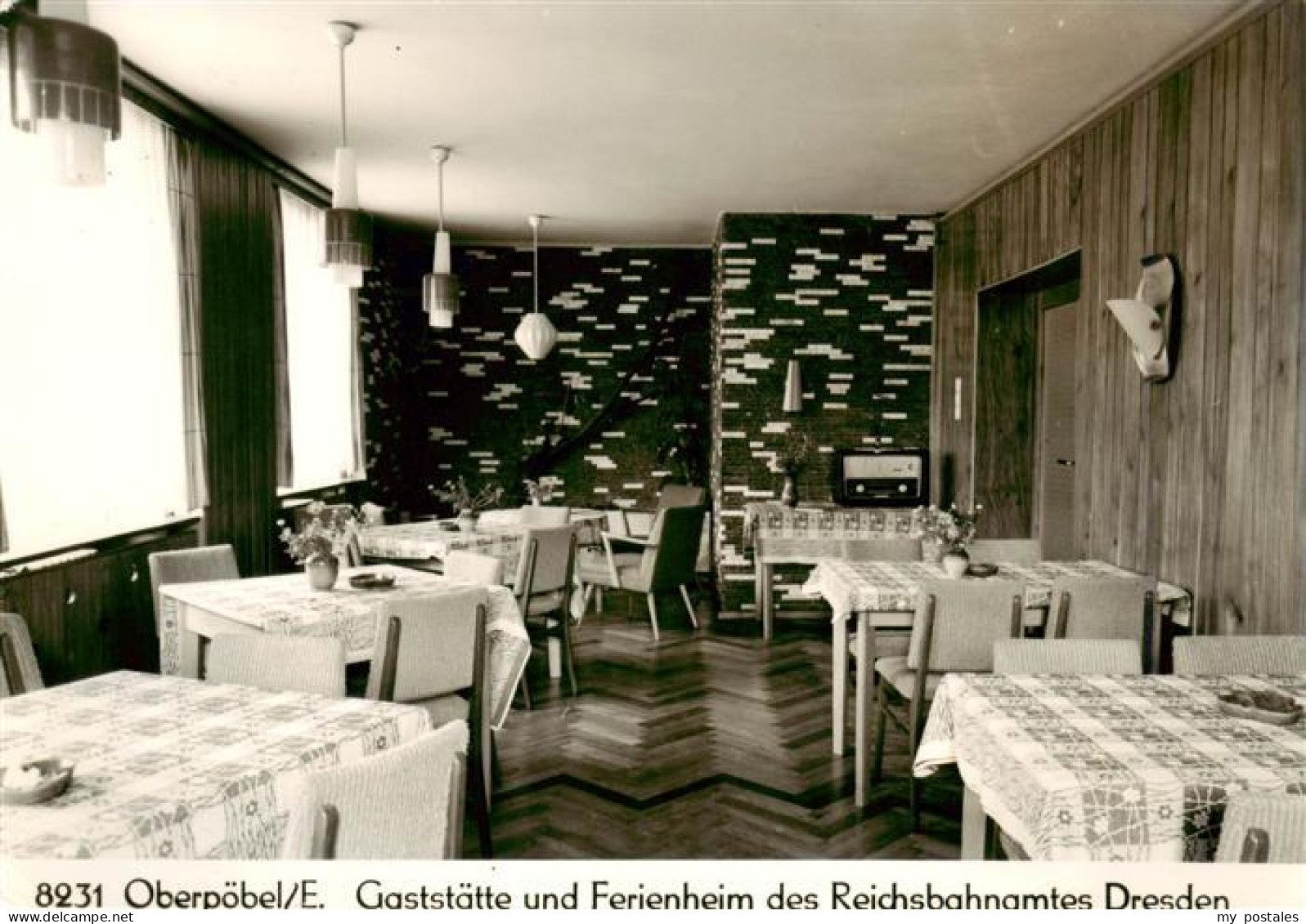 73916210 Oberpoebel Schmiedeberg Gaststaette Und Ferienheim Des Reichsbahnamtes  - Schmiedeberg (Erzgeb.)